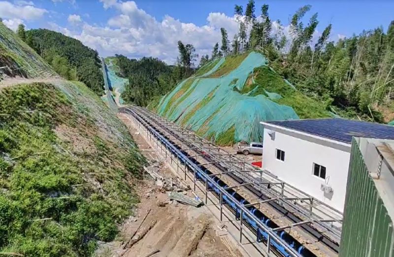 江西九江矿山皮带机运输系统重载试车园满收官